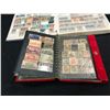 Image 3 : 2 BOOKS WITH LARGE QUANTITY OF INTERNATIONAL STAMPS