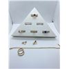 Image 1 : ONE LADIES 10KT YELLOW GOLD WHITE AKOYA CULTURED PEARL DRESS RING REPLACEMENT VALUE: $ 250