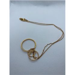 GOLD COLOUR NECKLACE (NO MARKINGS)
