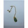 Image 1 : GOLD NECKLACE WITH PENDANT AU750