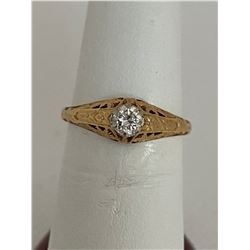 14K LADIES RING WITH DIAMOND RV 595.00