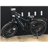 Image 1 : BLACK VOLTBIKE YUKON 750 7 SPEED ELECTRIC ASSIST FRONT SUSPENSION TRAIL BIKE WITH FRONT AND REAR