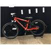 Image 1 : ORANGE NAKAMURA MONSTER 7 SPEED FULL SUSPENSION YOUTH SIZE MOUNTAIN BIKE, 70 STANDOVER HEIGHT