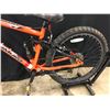 Image 2 : ORANGE NAKAMURA MONSTER 7 SPEED FULL SUSPENSION YOUTH SIZE MOUNTAIN BIKE, 70 STANDOVER HEIGHT