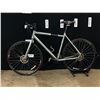 Image 1 : GREY BRODIE DYNAMO 24 SPEED HYBRID TRAIL BIKE WITH FRONT AND REAR DISC BRAKES, 80 CM STANDOVER