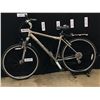 Image 1 : BROWN SCHWINN HYDRA 24 SPEED FRONT SUSPENSION HYBRID TRAIL BIKE, 80 CM STANDOVER HEIGHT