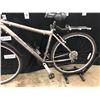 Image 2 : BROWN SCHWINN HYDRA 24 SPEED FRONT SUSPENSION HYBRID TRAIL BIKE, 80 CM STANDOVER HEIGHT