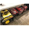 Image 1 : 4 ASSORTED GAS POWERED GENERATORS