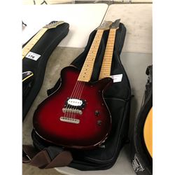 FIRST ACT ELECTRIC GUITAR WITH SOFT CASE AND EXTRA NECK