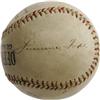 Image 1 : "Jimmie Foxx, Connie Mack Signed Baseball PSA/DNA"