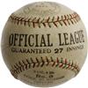 Image 4 : "Jimmie Foxx, Connie Mack Signed Baseball PSA/DNA"