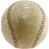 Image 2 : Babe Ruth & Lou Gehrig Signed Baseball PSA/DNA