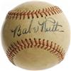 Image 1 : "1930's Babe Ruth Single Signed Baseball, PSA NM+"
