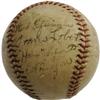 Image 2 : Circa 1940's Chuck Klein Signed Baseball PSA/DNA