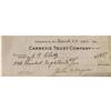 Image 1 : 1920 Honus Wagner Signed Check PSA/DNA
