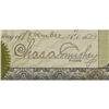 Image 2 : Charles Comiskey Signed Certificate PSA/DNA