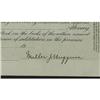 Image 2 : 1925 Miller Huggins Signed Certificate PSA/DNA