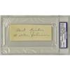 Image 1 : Walter Johnson Signed Cut Autograph PSA/DNA