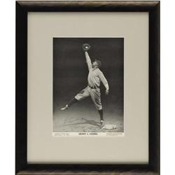 1930's Lou Gehrig Signed Photograph PSA/DNA