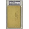 Image 1 : Lou Gehrig Signed Government Postcard PSA/DNA