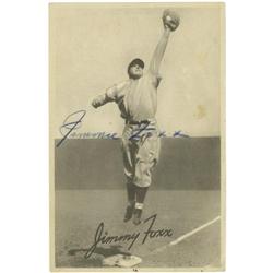 Jimmie Foxx Signed 1939 Goudey Premium PSA/DNA