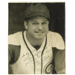 Jimmie Foxx Signed Photograph by Burke PSA/DNA