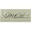 Image 2 : "1945 Babe Ruth Signed Check, Graded PSA Mint 9"