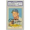Image 1 : Mickey Mantle Signed 1954 Red Heart PSA/DNA
