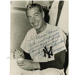 Joe DiMaggio Signed Photograph to Weiss PSA/DNA