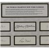 Image 3 : 1961 New York Yankees Signed Index Cards PSA/DNA