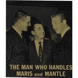 Mickey Mantle & Maris Signed Photograph PSA/DNA