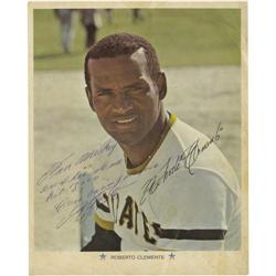 "Roberto Clemente Signed 3,000 Hit Photo PSA/DNA"