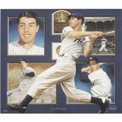 Joe DiMaggio Signed Lithograph PSA/DNA