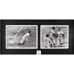 Mickey Mantle Signed Photos Lot of 2 PSA/DNA