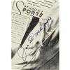 Image 4 : Joe DiMaggio Mickey Mantle Signed Prints PSA/DNA