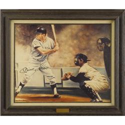 Mickey Mantle Signed Giclee PSA/DNA