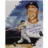 Image 2 : Mickey Mantle Signed Sign & Photo PSA/DNA