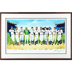 500 Home Run Club Signed Lithograph PSA/DNA