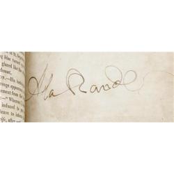 1820's Jack Randall Signed Boxing Book PSA/DNA