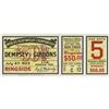 Image 3 : 1923 Dempsey vs. Gibbons Fight Full Tickets Lot 