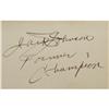 Image 1 : 1927 Jack Johnson Signed Autobiography PSA/DNA