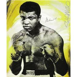 Muhammad Ali Signed Original Artwork PSA/DNA