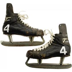 Early 1970's Bobby Orr Game Worn Skates 