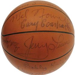 1962 Ohio State Team Signed Basketball PSA/DNA