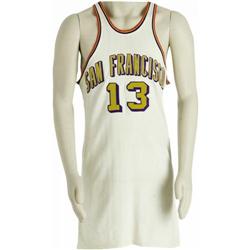 1962-63 Wilt Chamberlain Game Worn Jersey 