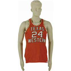 1966 Texas Western Basketball Game Worn Jersey