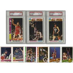 1976-79 Topps Basketball High-Grade Complete Set