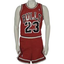 1987-88 Michael Jordan Game Worn Uniform 
