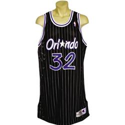 1995-96 Shaquille O'Neal Game Worn Jersey 