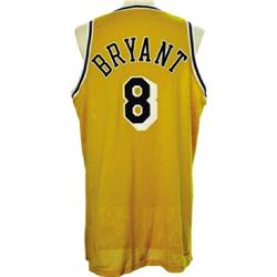 1998-99 Kobe Bryant Game Worn Jersey 